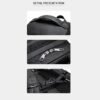 BLACKPIXEL Camera & Laptop Backpack (48x31x22 cm) - Convertible Oxford Camera Bag with Removable Cubes, Fits 17" Laptop, TSA Lock, Tripod Holder - Black
