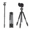 BLACKPIXEL Professional Camera Tripod, 145.3 cm Extended Height, 6 kg Load Capacity, Aluminium Travel Tripod and Monopod with Ball Head, Quick Release Plate