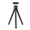 Goocong Flexible Tripod for iPhone, Phone Camera with Cell Phone Mount for iPhone 13, Samsung Smartphone, DSLR Canon, Nikon Camera