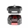 BLACKPIXEL Camera Quick Release Mount Adapter, 38mm, Sliding Lock Mechanism, Anti-Slip Plate, Compatible with DSLR and Tripod