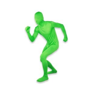 BLACK PIXEL Chromakey Green full body Stretch and comfort...