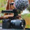 BLACKPIXEL Triple Cold-Shoe Camera Handle, Universal ARRI/NATO Mount, 15mm Rod Clamp, Adjustable Grip, Multiple 1/4-20 & 3/8-16 Threads