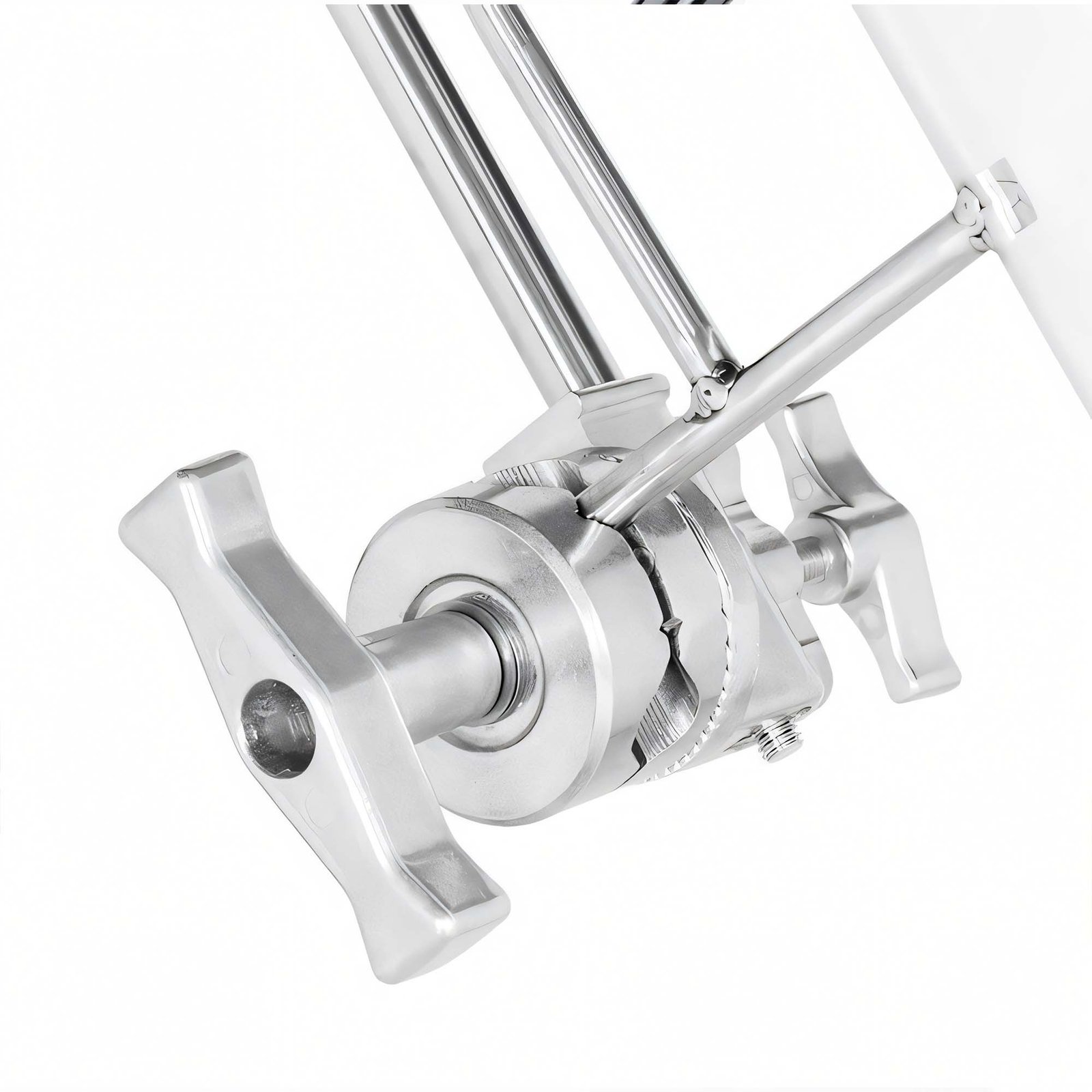 BLACKPIXEL Photography Clamp - 360° Rotating Grip Head with 4 Apertures, Heavy Duty C-Stand Mount