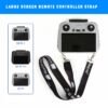 BLACKPIXEL Adjustable Neck Lanyard Strap for DJI RC/RC Pro Remote Controllers with Screen – Compatible with Mavic 3, Mini 3 Pro & Air 2S – Includes Screws & Gaskets, Total Length 146 cm