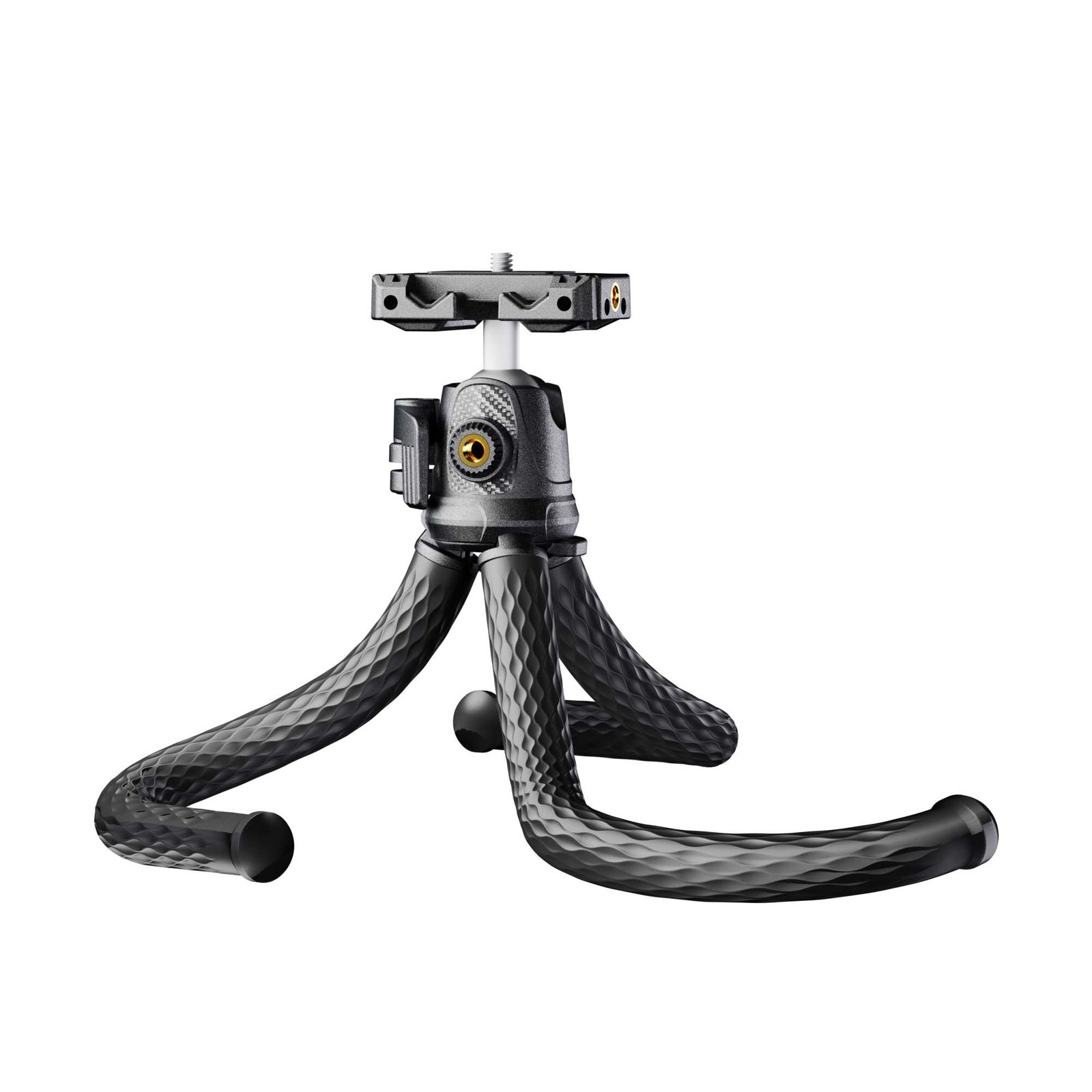 4 Goocong Flexible Tripod for iPhone, Phone Camera with Cell Phone Mount for iPhone 13, Samsung Smartphone, DSLR Canon, Nikon Camera