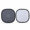 BLACKPIXEL 12-inch Collapsible Gray Card and White Balance Disc, Photography Calibration Panel with Crosshair, Double-Sided Gray/White