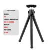 Goocong Flexible Tripod for iPhone, Phone Camera with Cell Phone Mount for iPhone 13, Samsung Smartphone, DSLR Canon, Nikon Camera