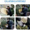 BLACKPIXEL 5-in-1 Collapsible Photography Light Reflector, 80cm/32-inch, Gold/Silver/White/Black/Diffuser Discs with Carrying Bag