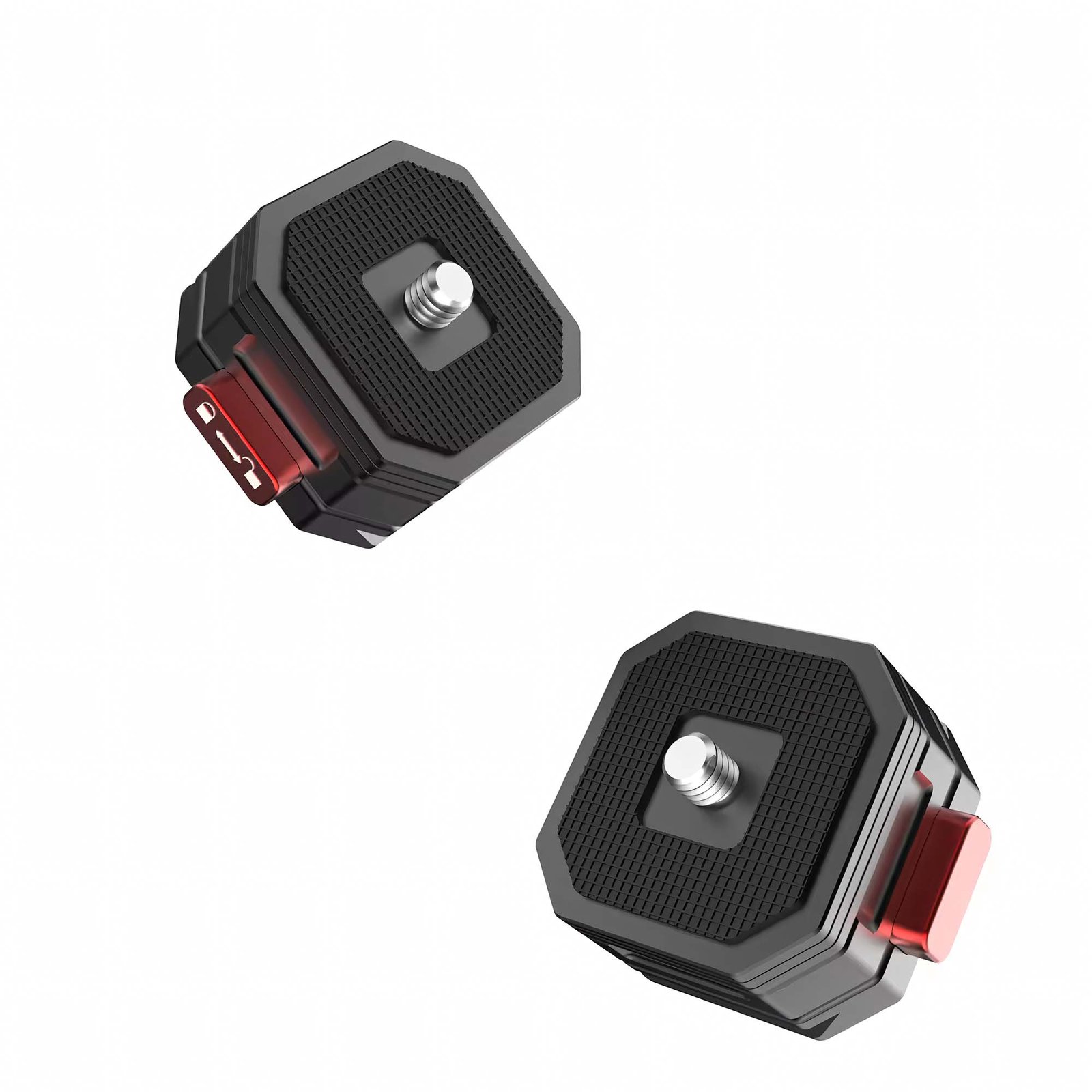 BLACKPIXEL Camera Quick Release Mount Adapter, 38mm, Sliding Lock Mechanism, Anti-Slip Plate, Compatible with DSLR and Tripod