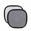 BLACKPIXEL 12-inch Collapsible Gray Card and White Balance Disc, Photography Calibration Panel with Crosshair, Double-Sided Gray/White