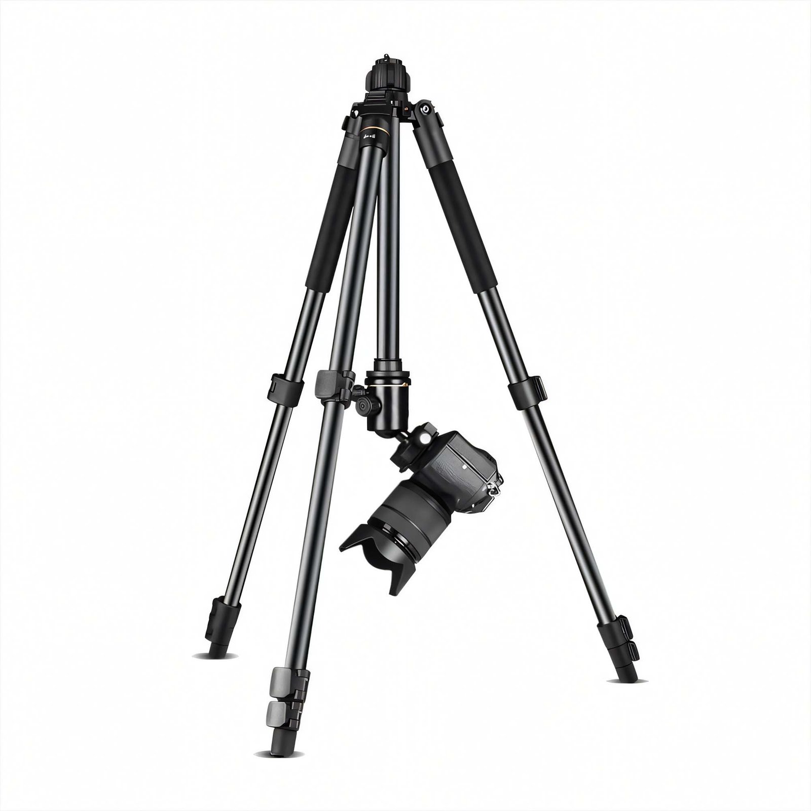 BLACKPIXEL Professional Camera Tripod, 145.3 cm Extended Height, 6 kg Load Capacity, Aluminium Travel Tripod and Monopod with Ball Head, Quick Release Plate