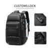 BLACKPIXEL Camera & Laptop Backpack (48x31x22 cm) - Convertible Oxford Camera Bag with Removable Cubes, Fits 17" Laptop, TSA Lock, Tripod Holder - Black