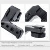 BLACKPIXEL Triple Cold-Shoe Camera Handle, Universal ARRI/NATO Mount, 15mm Rod Clamp, Adjustable Grip, Multiple 1/4-20 & 3/8-16 Threads