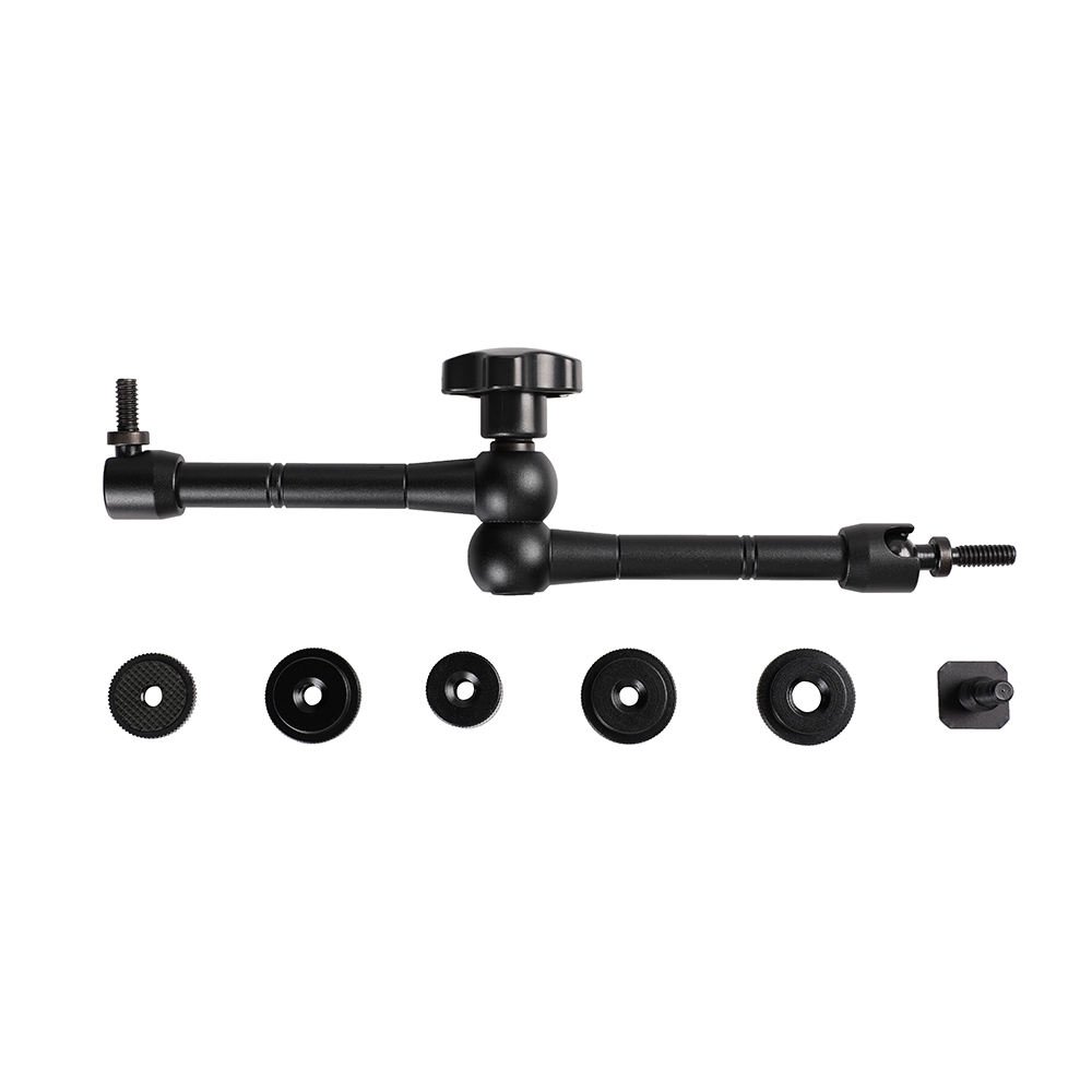 H1c8737c1d4c34476a4714a9b5fa082a8q BLACKPIXEL Magic Arm, Quick Release Plate, DSLR Compatible, Black (only 11 INCH Magic arm)