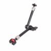 BLACKPIXEL Magic Arm, 28 cm Adjustable Friction Arm with Dual Ball Head, 360° Rotation, 5.5 lbs Load Capacity, for Cameras, Monitors, Lights
