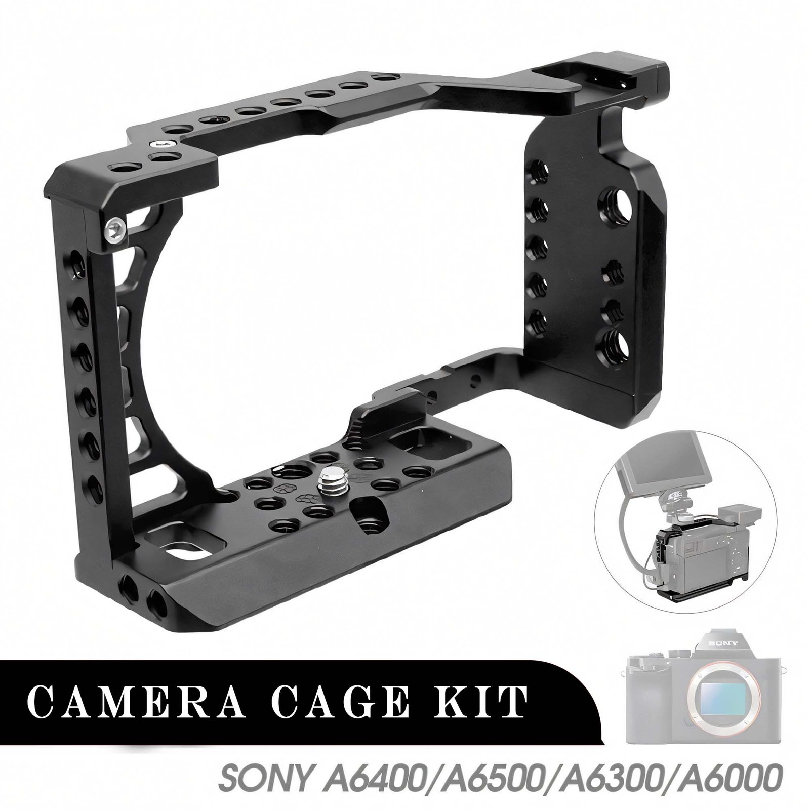 BLACKPIXEL Camera Cage Kit – Universal DSLR & Mirrorless Rig