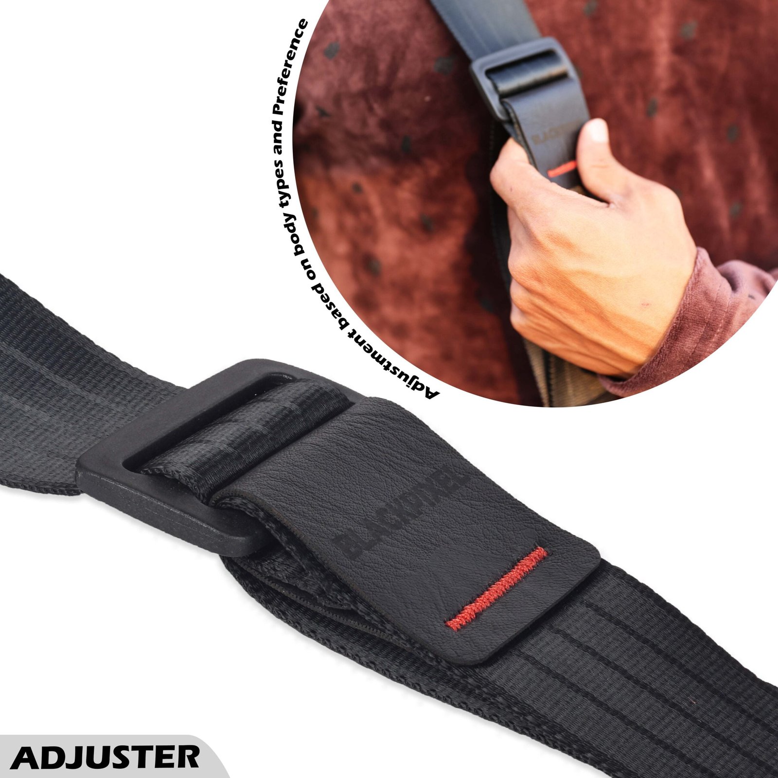 BLACKPIXEL Glide pro quick release black strap for camera,drones|3 in 1 style (sling,neck,shoulder)| Adjustable(145-99 cm)
