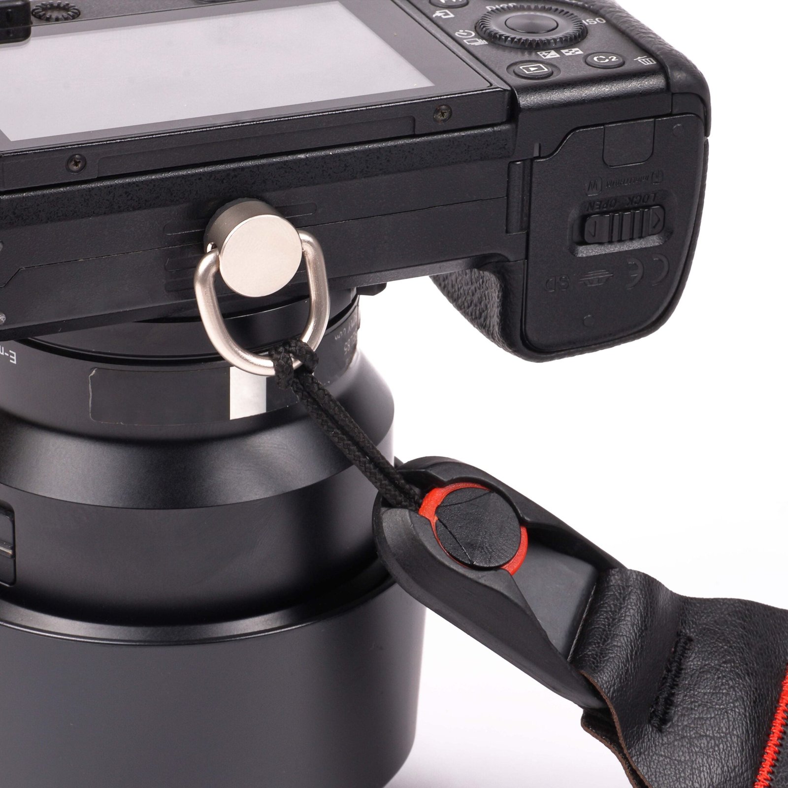 BLACKPIXEL Camera Sling screw | D ring | coated stainless steel | 1/4 thread | for all camera accessories