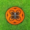 BLACKPIXEL Drone Landing Pad, Portable Foldable Helipad with Carrying Case, Orange and Black