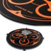 BLACKPIXEL Drone Landing Pad, Portable Foldable Helipad with Carrying Case, Orange and Black
