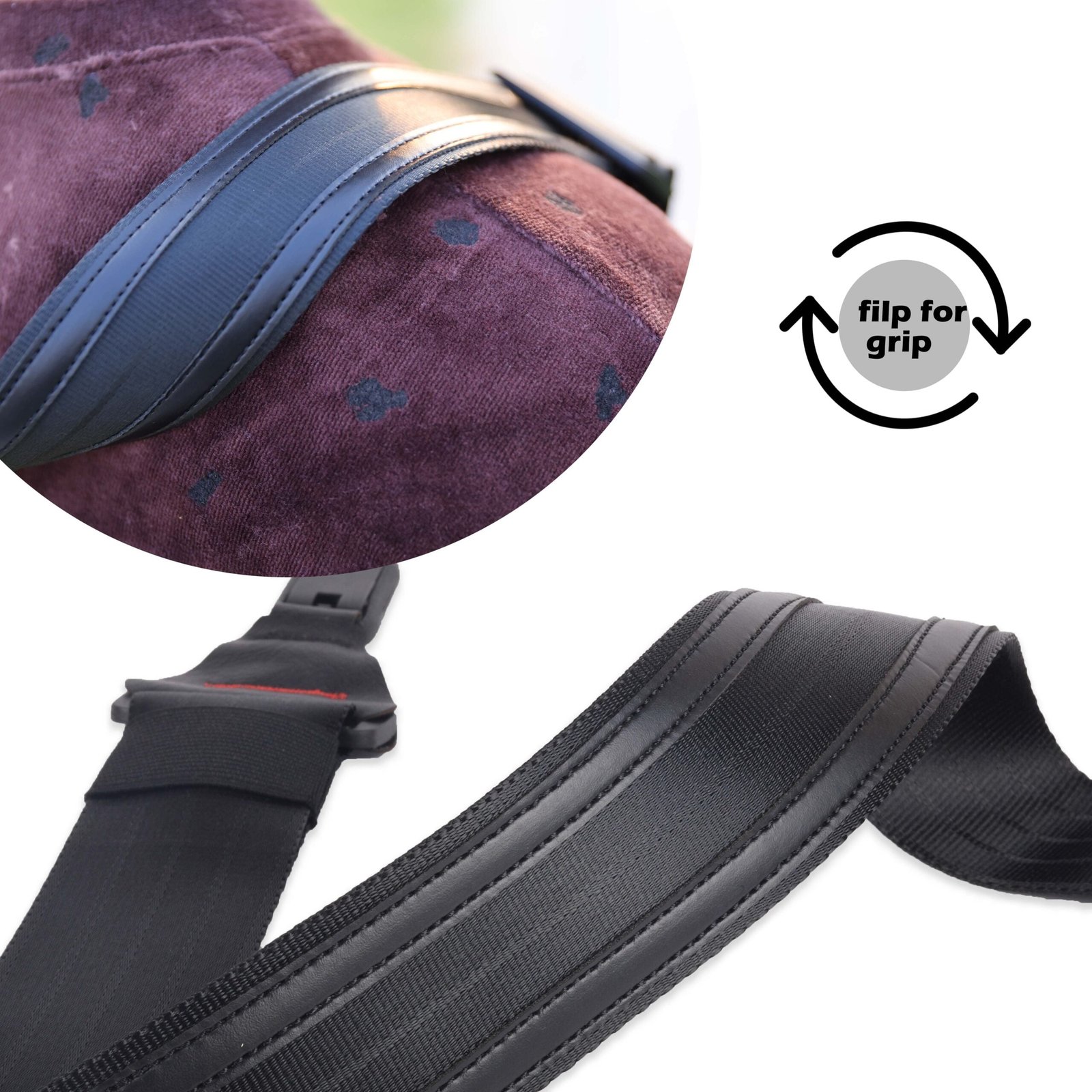 BLACKPIXEL Glide pro quick release black strap for camera,drones|3 in 1 style (sling,neck,shoulder)| Adjustable(145-99 cm)