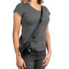 BLACKPIXEL Glide mini black strap with wristlink for cameras and drones|3in1 style (neck,sling,shoulder)|Adjustable (1450-830mm)
