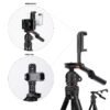 Goocong O4 Lightweight Camera Tripod, 44-136 cm Height, 650g Weight, Quick-Lock Legs, Dual 1/4" Mount