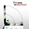 BLACKPIXEL Clapboard pro with anti slip Wristlink strap and 2 marker with eraser for Filmmakers| clapper size (30cm x 25cm) thickness (c 30mm,b 5mm)