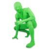 BLACK PIXEL Chromakey Green full body Stretch and comfort Fabric VFX suite