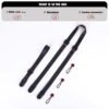 BLACKPIXEL Glide mini black strap with wristlink for cameras and drones|3in1 style (neck,sling,shoulder)|Adjustable (1450-830mm)