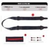 BLACKPIXEL Glide pro quick release black strap for camera,drones|3 in 1 style (sling,neck,shoulder)| Adjustable(145-99 cm)