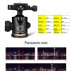 Tripod Kit with Monopod and Ball Head - Twist Lock & Flip Leg Lock Transverse Stand for DSLR Camera & Mobile Phone