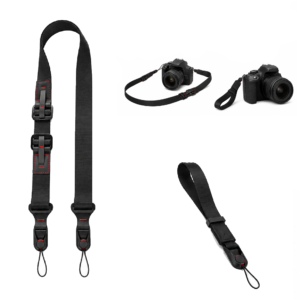 BLACKPIXEL Neck Strap Lanyard + Wrist Strap Combo for DJI RC 2, RC Pro, Smart Controller & DSLR/Mirrorless Cameras | Adjustable, Quick Release, Nylon